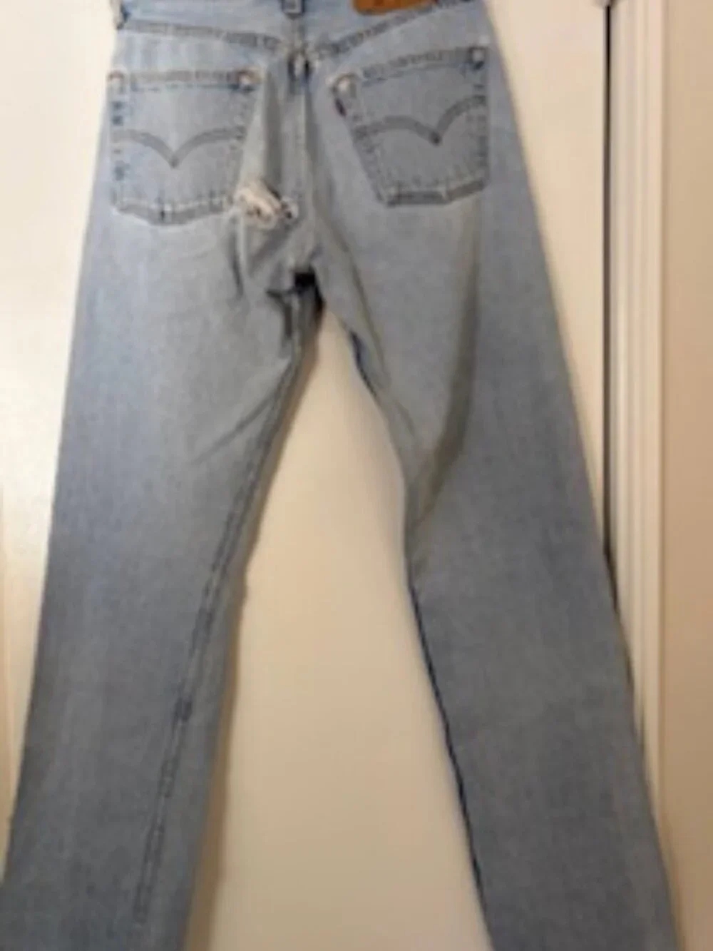 Levi's 501 Vintage-distressed jeans tag sz 28x34  dt June 1980 tag 0680 - Picture 12 of 16